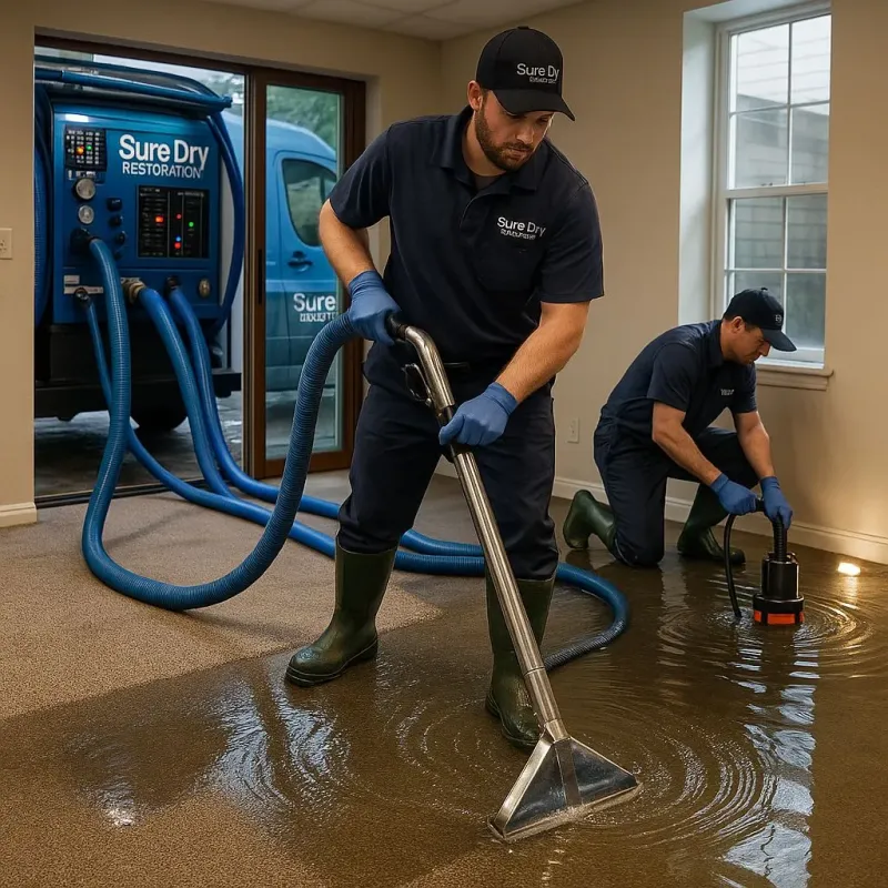 Water Extraction and Removal process in Russell, KS